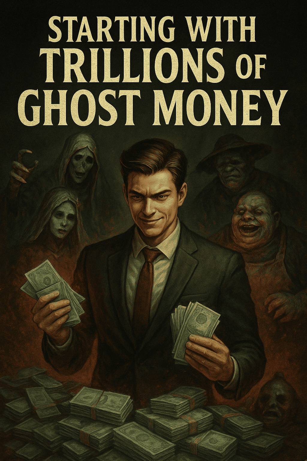 Starting with a trillion ghost money, the evil ghost recognized me as his godfather